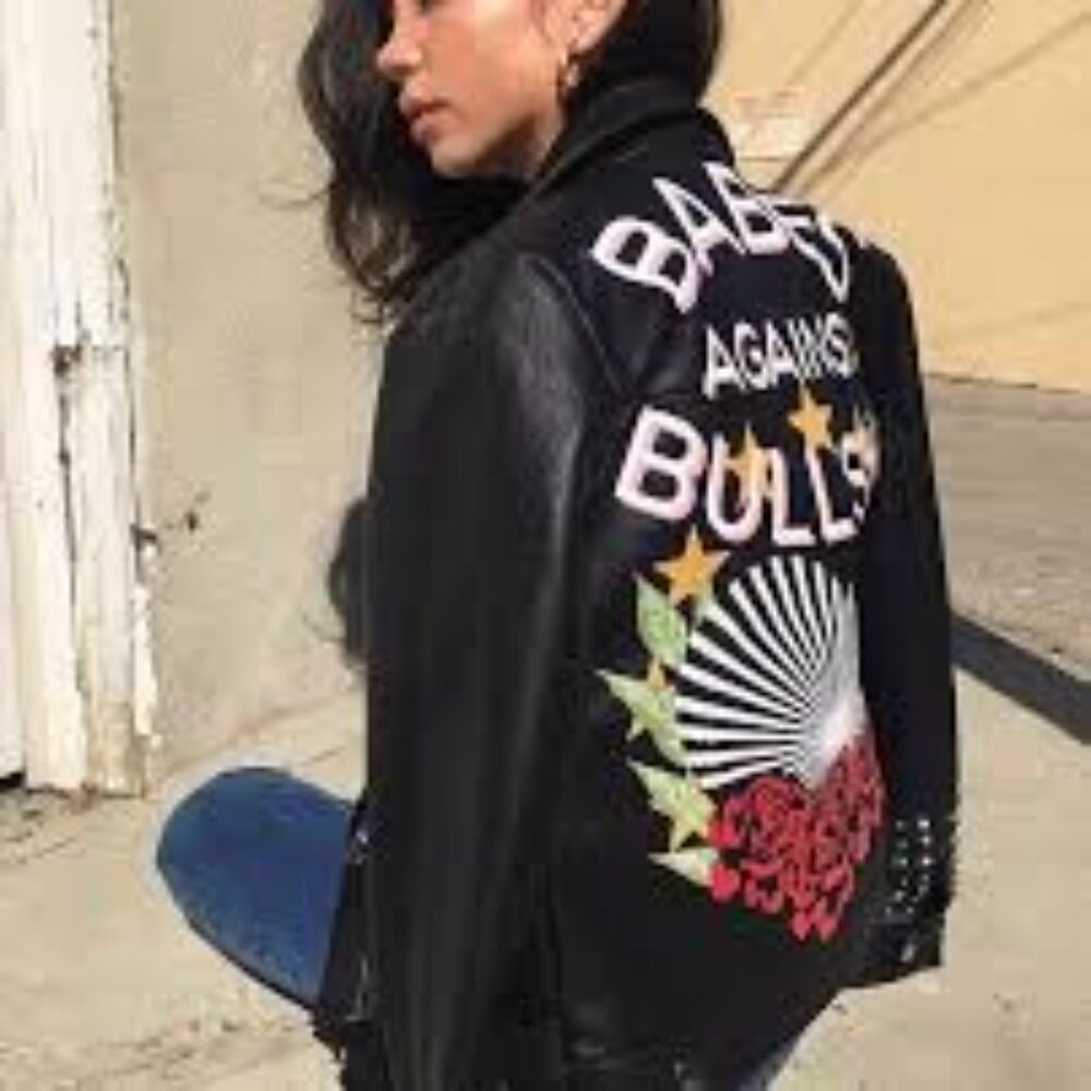 Nasty Gal X Jaydee Blanca Faux Leather Moto Jacket – NEW - Picture 13 of 14